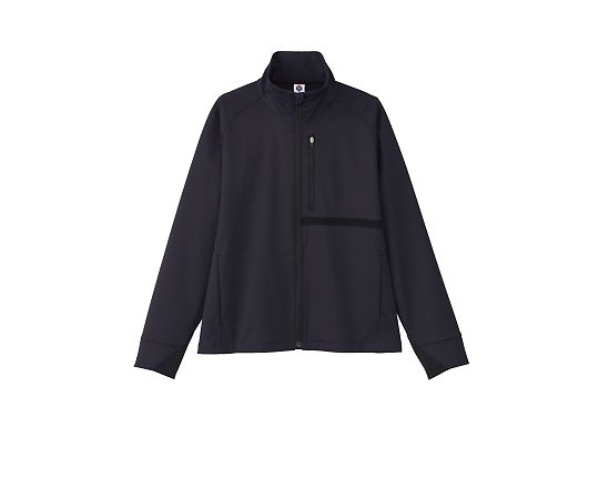 ナチュラルスマイル ユニセックスジャケット ネイビー SS TJ0803U-8 SS 1枚（ご注文単位1枚）【直送品】