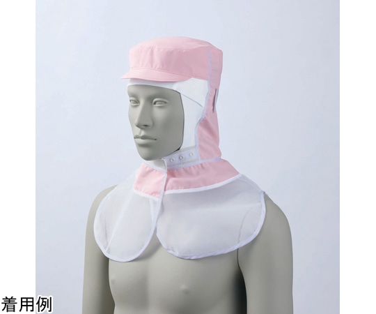 住商モンブラン 頭巾帽子 兼用 ピンク エコ LL 9-1532 LL 1枚（ご注文単位1枚）【直送品】