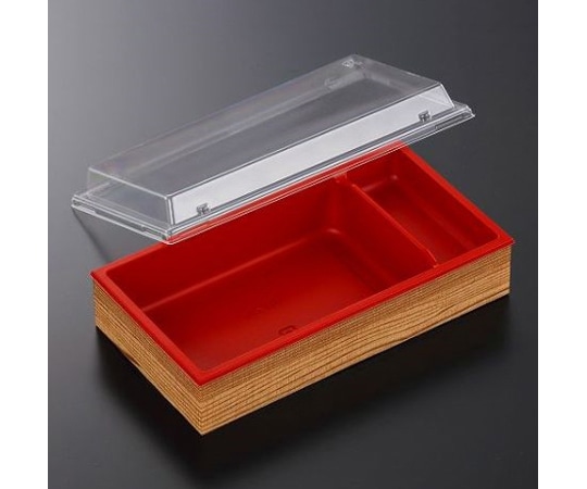 中央化学 折箱 CWH-302浅 赤-たもん杉 高蓋(ボ 420枚 118307 1ケース(ご注文単位1ケース)【直送品】