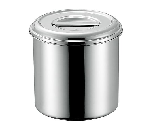 赤川器物製作所 AG 18-8 深型キッチンポット 0.55L 9cm(手無) 1個（ご注文単位1個）【直送品】