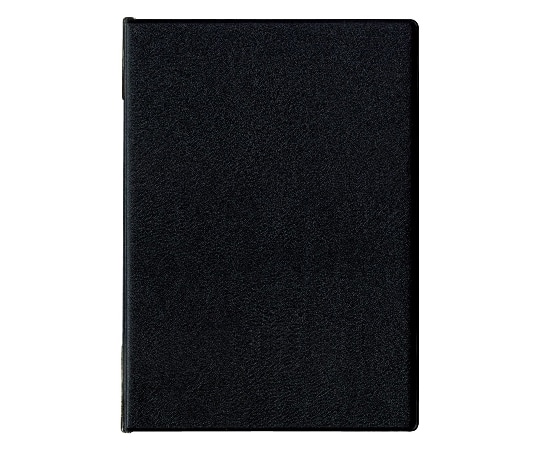 オープン工業 メニューファイル レザー調 B5 4頁 黒 MN-171-BK 1個（ご注文単位1個）【直送品】