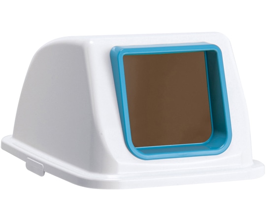 テラモト エコ分別カラーペールW90 蓋 青 オープン もえないゴミ DS-194-813-3 1個（ご注文単位1個）【直送品】