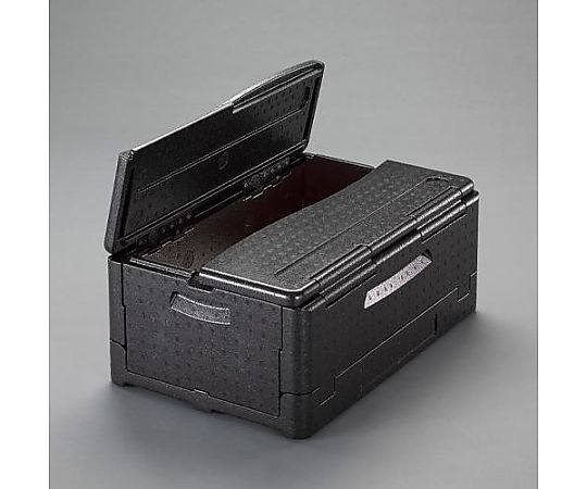 アズワン 600x400x253mm/38L 保冷ボックス(折畳式/5個) EA917AA-30B 1セット(ご注文単位1セット)【直送品】