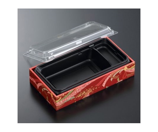 中央化学 折箱 CWAT 302 黒-ちぎり(ボ)本体・蓋セット 240枚 264218 1ケース(ご注文単位1ケース)【直送品】