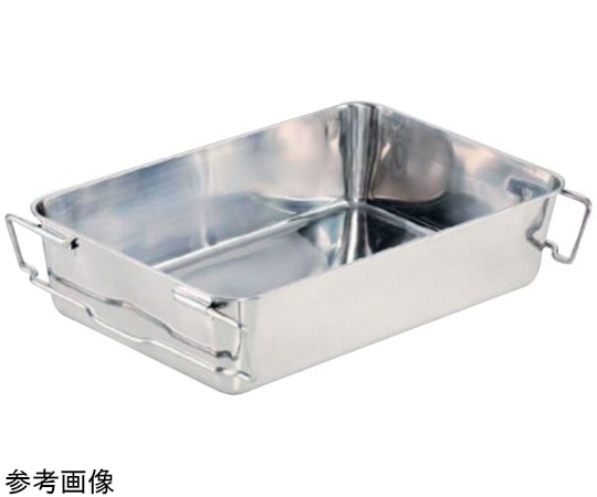 赤川器物製作所 AG 18-8 運搬バット 約22L 33033 3枚取 1個（ご注文単位1個）【直送品】