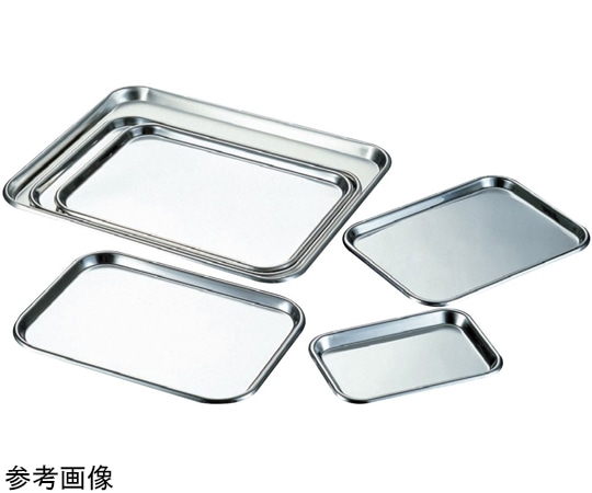 スギコ産業 スギコ 18-8 角トレー 389×270×H16mm SH-525 1個（ご注文単位1個）【直送品】
