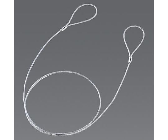 アズワン φ2.2mmx1.0m セキュリティワイヤー(ビニールコート) EA983TS-271 1個(ご注文単位1個)【直送品】