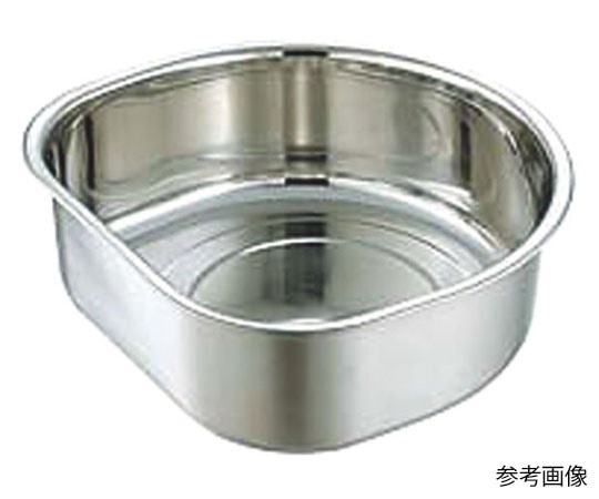 カンダ 18-8D型洗桶 30cm(6.1L)  1個（ご注文単位1個）【直送品】