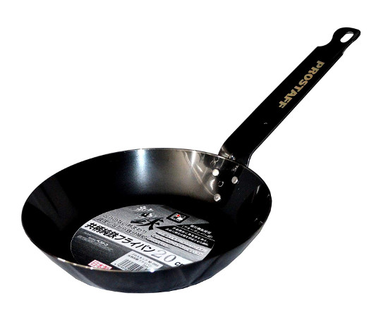 ベストコ プロスタッフ 共柄純鉄フライパン 20cm ND-2003 1個（ご注文単位1個）【直送品】