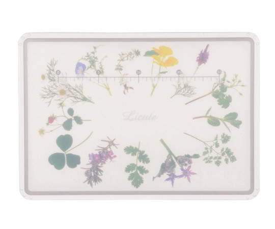 パール金属 Licute 軽くて滑りにくいまな板 スウィートハーブ C-1236 1枚（ご注文単位1枚）【直送品】