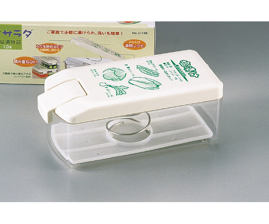 パール金属 あさサラダ 角型漬物器 1.0L C-158 1個（ご注文単位1個）【直送品】