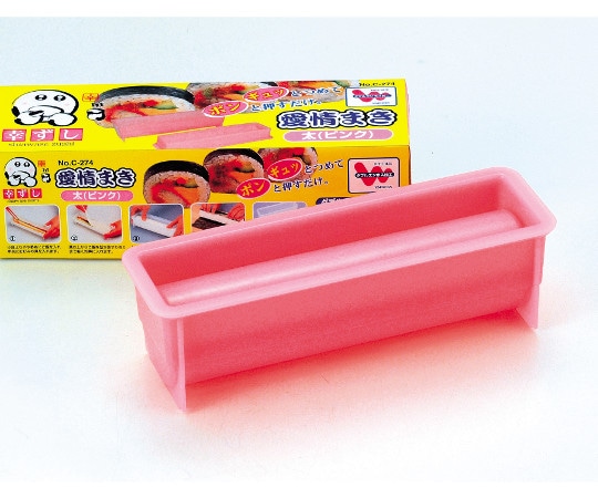 パール金属 幸ずし 愛情まき 太 ピンク C-274 1個(ご注文単位1個)【直送品】