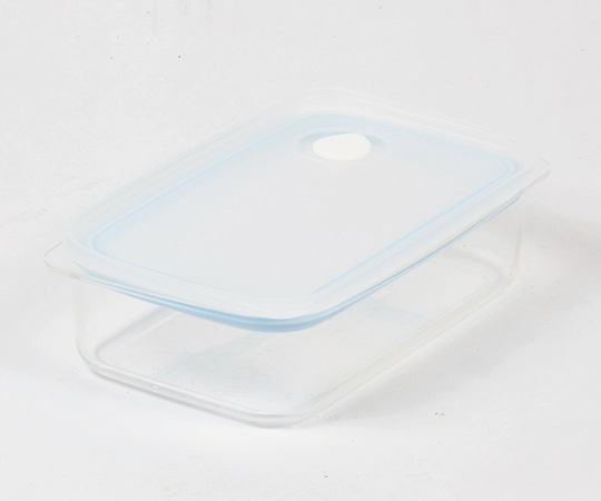 パール金属 Easy Clean 浅型密閉保存容器 M ブルー HB-2628 1個（ご注文単位1個）【直送品】