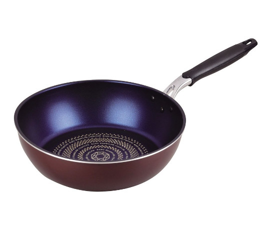 パール金属 ライズ ブルーダイヤモンドコートIH対応深型フライパン 28cm HB-322 1枚（ご注文単位1枚）【直送品】