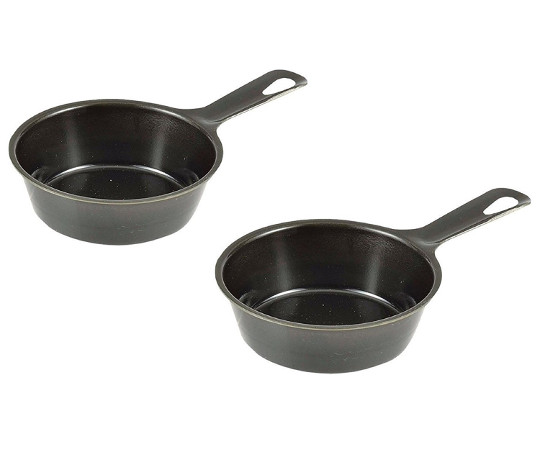 パール金属 ラクッキング 鉄製プチグリルパン 9cm(2個組) HB-3280 1箱（ご注文単位1箱）【直送品】