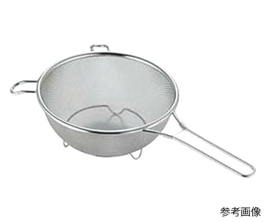 カンダ kan 18-8足付ストレーナー 大 21cm  1個（ご注文単位1個）【直送品】
