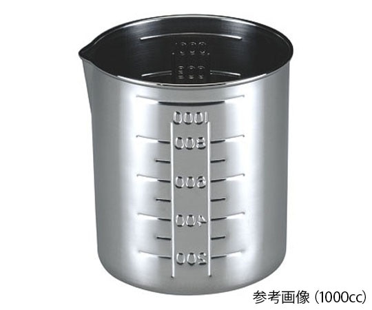 アズワン (000) 口付水マス 取手無 2000cc  1個（ご注文単位1個）【直送品】