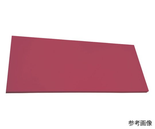 アズワン 抗菌エラストマーまな板 あずき 500x240x8  1個（ご注文単位1個）【直送品】