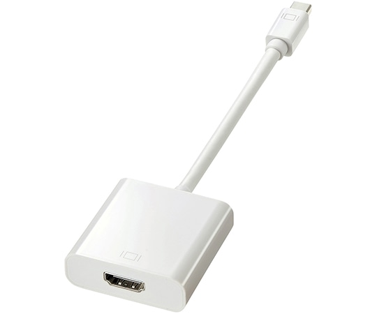 サンワサプライ ミニDisplayPort-HDMI変換アダプタ AD-MDPPHD01 1個(ご注文単位1個)【直送品】