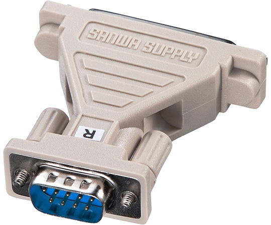 サンワサプライ RS-232C変換アダプタ AD09-9M25FK 1個(ご注文単位1個)【直送品】
