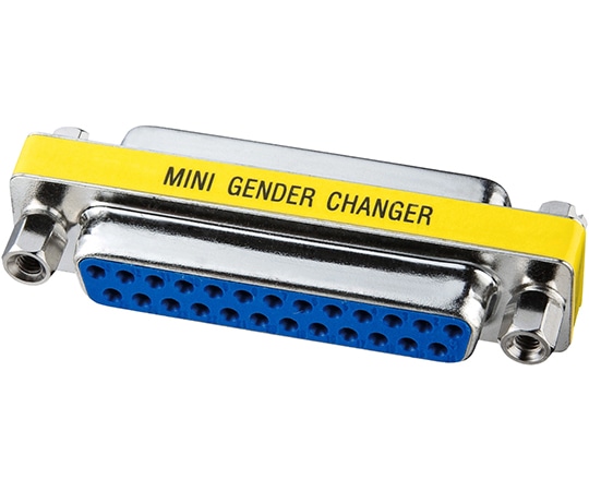 サンワサプライ ジェンダーチェンジャー D-sub25pinメスメス AD25S-FFK 1個(ご注文単位1個)【直送品】