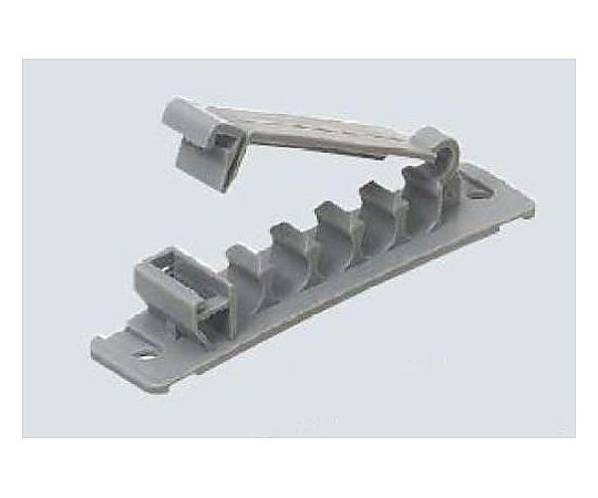 エスコ LANケーブル用ホルダー(5連式/10個) EA764BK-51 1袋(ご注文単位1袋)【直送品】