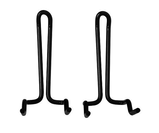 和気産業 穴あきボード用 黒フック 50mm 2セット入 ANB-802 1セット(ご注文単位1セット)【直送品】