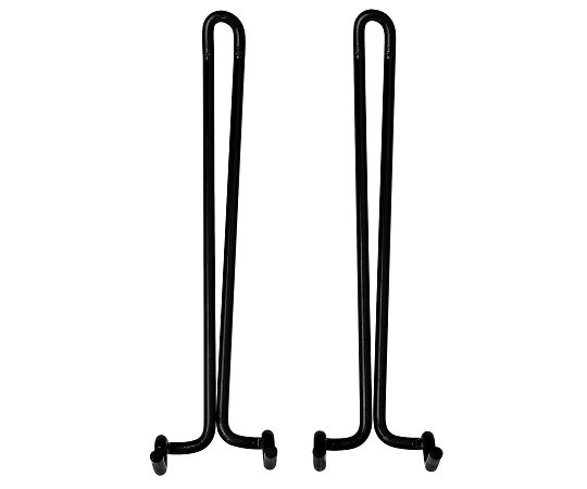 和気産業 穴あきボード用 黒フック 100mm 2セット入 ANB-803 1セット(ご注文単位1セット)【直送品】