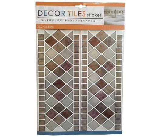 S&Cコーポレーション タイルステッカー ボーダー1 2セット入 ITLA017 1セット(ご注文単位1セット)【直送品】