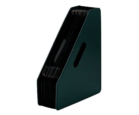 エスコ 20-330x260x325mm ファイルスタンド(伸縮式/ブラック) EA954TD-143 1個(ご注文単位1個)【直送品】