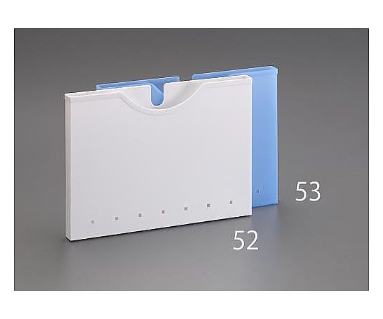 エスコ A4/24x315x223mm ファイルスタンド(ホワイト) EA954TE-52 1個(ご注文単位1個)【直送品】