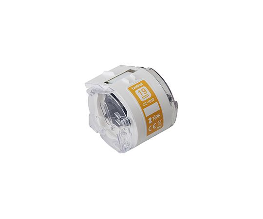 ブラザー 感熱カラーラベルプリンター用ロールカセット/幅19mm/長さ5m CZ-1003 1個(ご注文単位1個)【直送品】