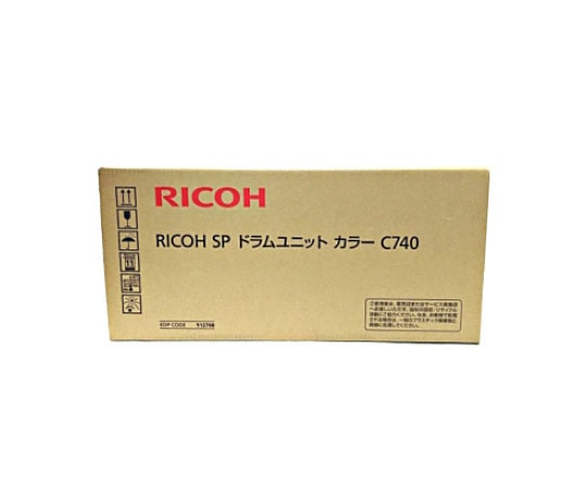 リコー RICOH IPSiO SP ドラムユニット カラー C740(3本セット) 512768 1本(ご注文単位1本)【直送品】