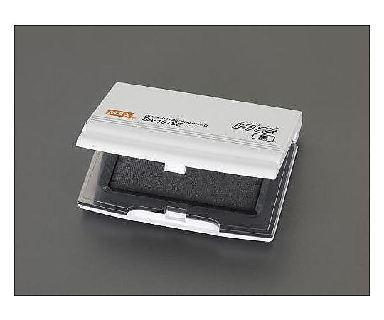 エスコ 84x66x17mm [黒]瞬乾スタンプ台 EA762AE-41 1個(ご注文単位1個)【直送品】