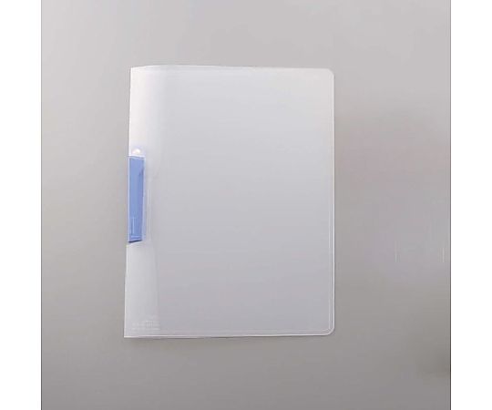 エスコ 316x227mm クリップ式ファイル(ブルー/1冊) EA762CB-71A 1冊(ご注文単位1冊)【直送品】