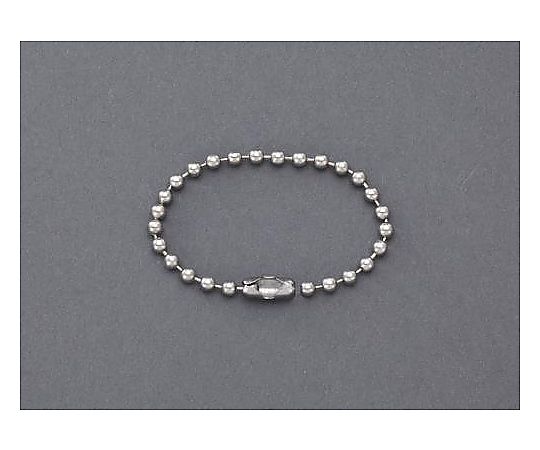 エスコ 2.3x120mm キーチェーン(ステンレス製・5本) EA916ZC-42A 1袋(ご注文単位1袋)【直送品】