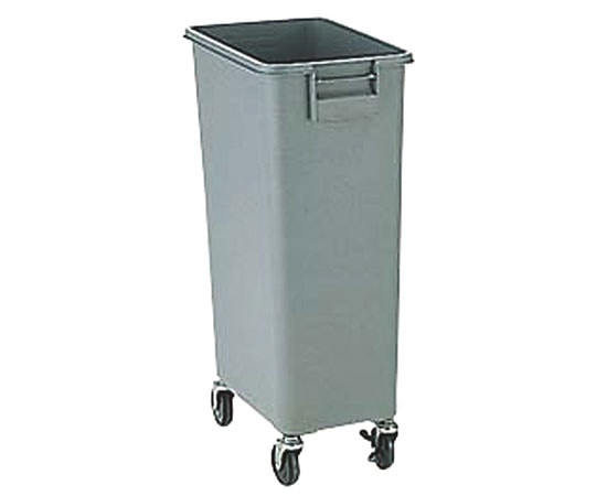 本間冬治工業 BK 角ペール45型(キャスター付) 345048 1個（ご注文単位1個）【直送品】