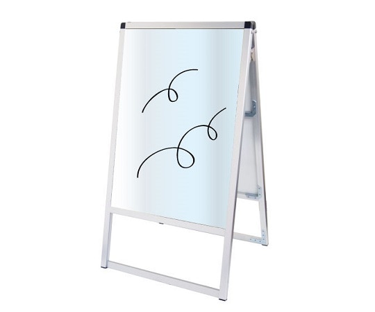 常磐精工 バリウススタンド看板 ホワイトボードタイプ A1両面 VASKWB-A1R 1個(ご注文単位1個)【直送品】