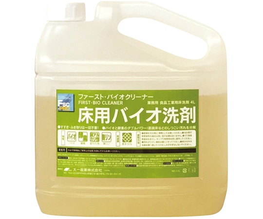 大一産業 ファーストバイオクリーナー 4L 4本入  1箱(ご注文単位1箱)【直送品】