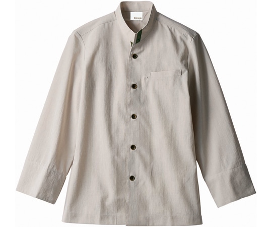 住商モンブラン コックジャケット 兼用 長袖 ライトグレー/オリーブ SS OV6501-8 SS 1枚（ご注文単位1枚）【直送品】