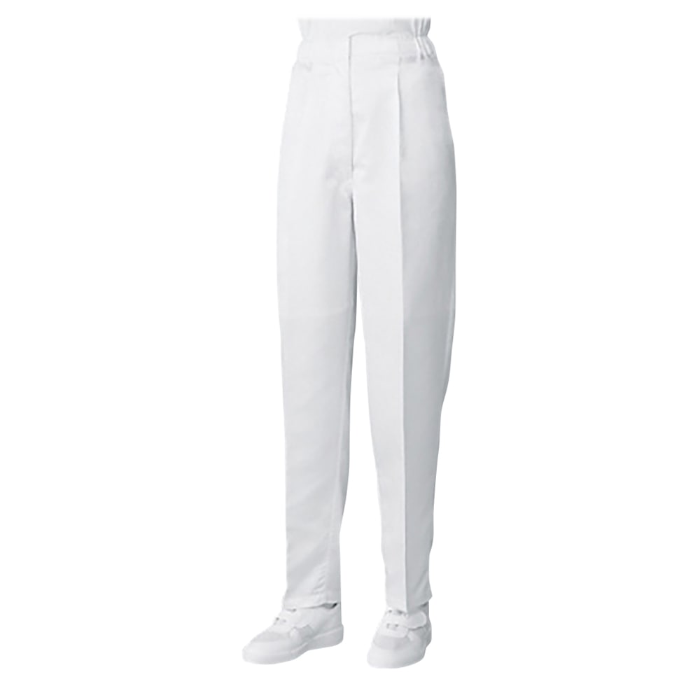 アズワン 無塵衣AS305B(女性用パンツ･腰裏付) ホワイト 3L AS305B 3L 1着 (ご注文単位1着)【直送品】