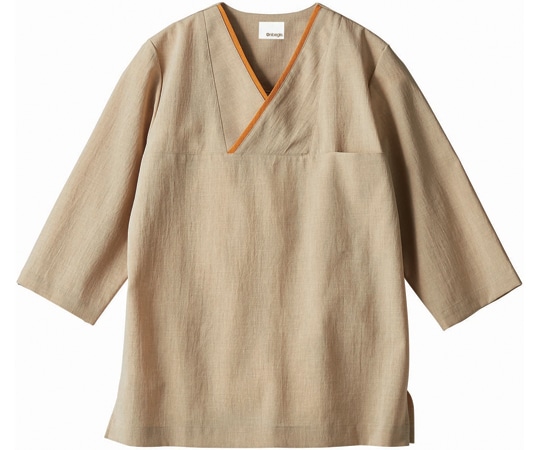 住商モンブラン プルオーバー 兼用 7分袖 ベージュ/オニオン 3L OV6502-3 3L 1枚（ご注文単位1枚）【直送品】