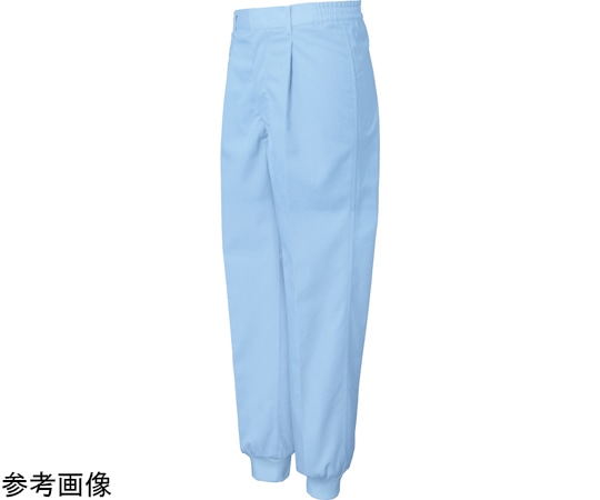 サンエス 女性用混入だいきらい横ゴム・裾口ジャージパンツ サックス S FX70978J 1枚（ご注文単位1枚）【直送品】