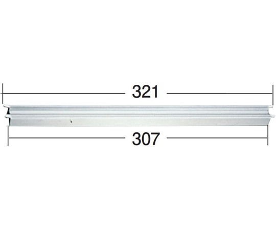 スギコ産業 18-8 ウォーマーパン用アダプターバー 321mm SH-2088L 1個（ご注文単位1個）【直送品】