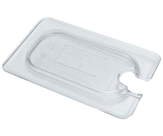 CAMBRO（キャンブロ） フードパン 1/9サイズ 切込・平面カバー 90CWCN クリアー 1個（ご注文単位1個）【直送品】
