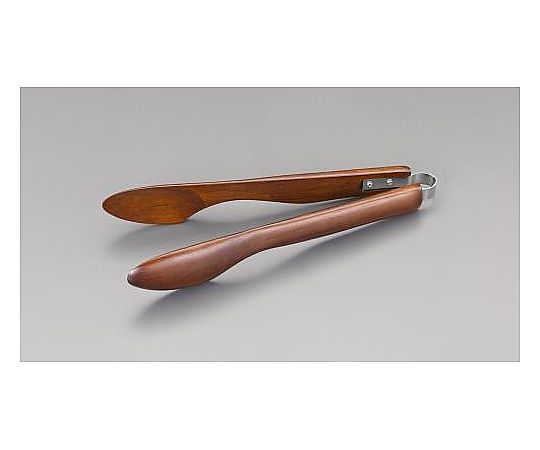 エスコ 245mm トング(木製) EA595K-61 1個(ご注文単位1個)【直送品】