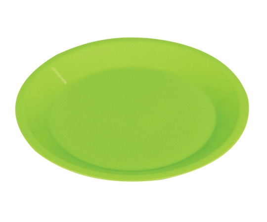 パール金属 行楽&パーティ PCプレート 20cm 3枚入 グリーン D-218 1袋(ご注文単位1袋)【直送品】