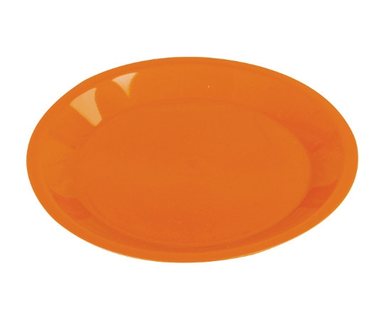 パール金属 行楽&パーティ PCプレート 25cm 3枚入 オレンジ D-220 1袋(ご注文単位1袋)【直送品】