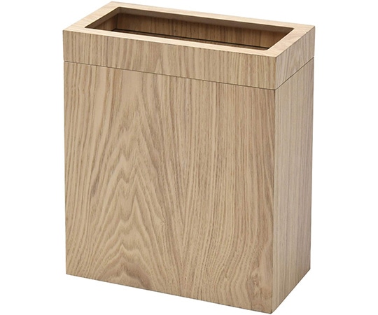 山善(YAMAZEN) ごみ袋が見えない おしゃれダストボックス 長方形 ナチュラル TDB-30(NA) 1個(ご注文単位1個)【直送品】