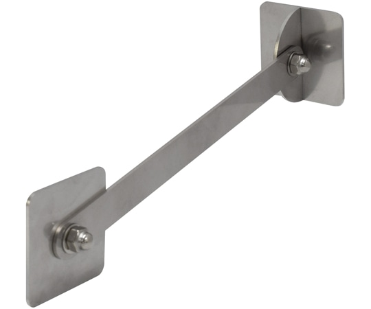 ティーエフサービス ステンレス製 転倒防止可動式金具 小 (正方形タイプ) 壁用 50×50mm ジョイントプレート200mm IRS-5050-200 1個(ご注文単位1個)【直送品】